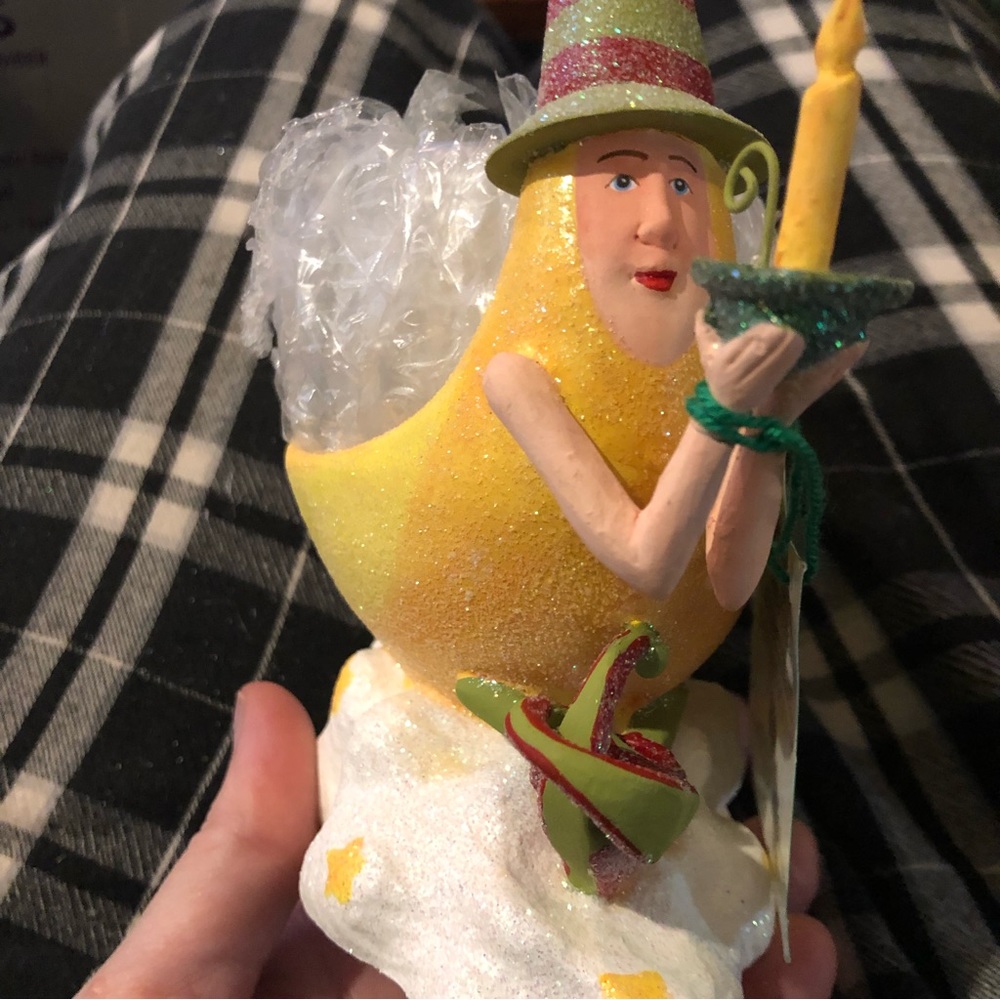 Dept 56 Krinkles Moon Votive Holder NIB